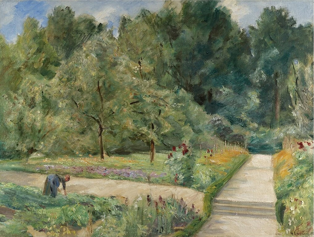 L'orto di Wannsee rivolto verso ovest (1921)